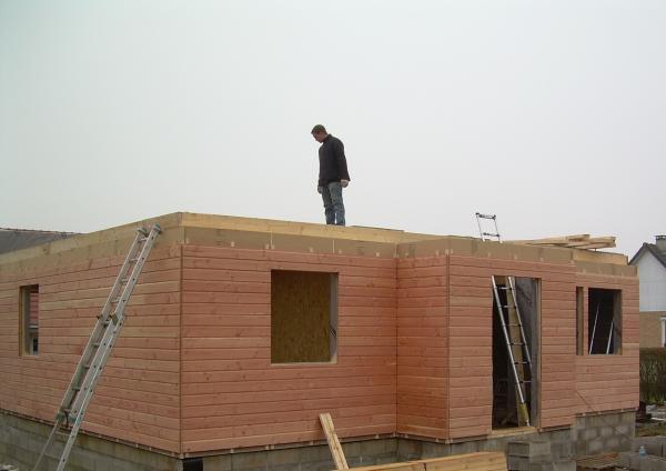 Maison préfabriquée - maison en kit bois