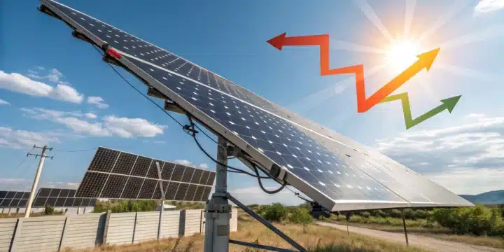 Quels gains énergétiques espérer d’un tracker solaire ?